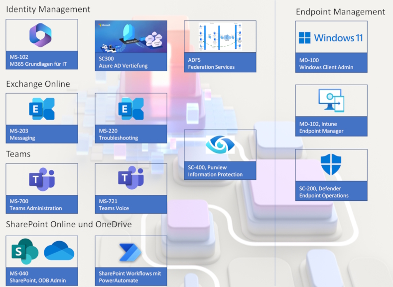 Microsoft 365 Ausbildungspfade